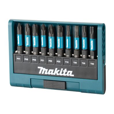 Makita Bit-Set 10-tlg. Impact Black E-12011 10-teilig • PH/PZ/T