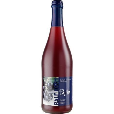 Palio Cassis-Secco die Frucht der schwarzen Johannisbeere 0,75 Liter