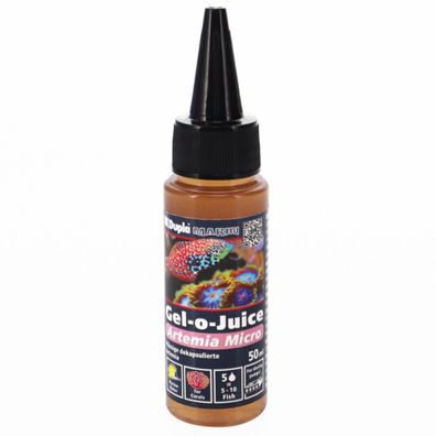 Dupla Marin Gel-o-Juice Artemia micro, 50 ml - Flüssigfutter für Aquarienfische