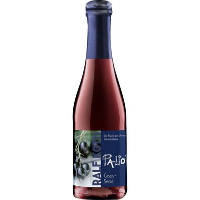 Palio Cassis-Secco die Frucht der schwarzen Johannisbeere 0,2 Liter