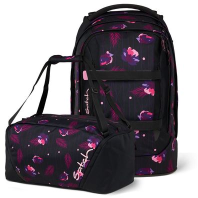 satch pack Set aus pack + Sporttasche PakDuf-25, Mystic Nights, Mädchen & Jungen