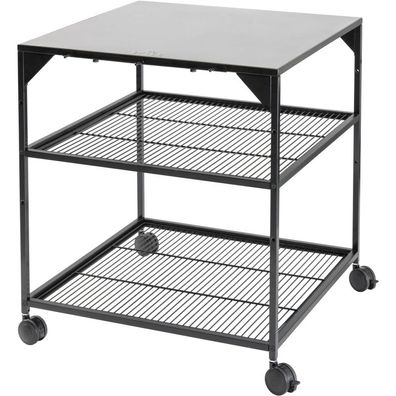 Witt Pizza-Tisch XL mit 4 feststellbaren Rädern 80 x 80 x 90 cm 48651013