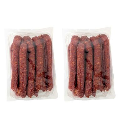 Landperle Cabanossi 2x1kg Kabanossi Polnische Spezialität aus Rind- & Schweinefleisch