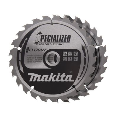 Makita Kreissägeblatt 165x20x25Z Efficut 2Stk. B-62985-2 Ø 165 mm • 25 Zähne
