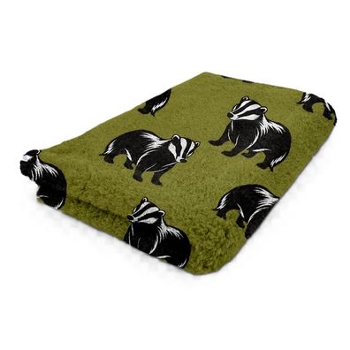 Vet Bed Hundedecke Hundebett Schlafplatz 150 x 100 cm Dachs grün