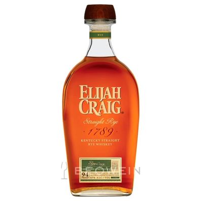 Elijah Craig Straight Rye Whiskey 0,7 l