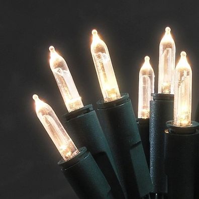 LED Mini-Lichterkette 100er warmweiß 14,85m innen Konstsmide 6304-100