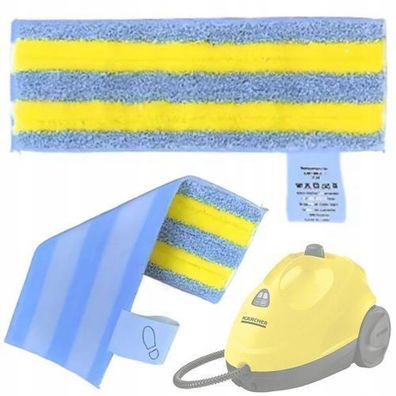 Rosfix Bodentuch EasyFix Mikrofaser – Ersatz für Dampfreiniger Kärcher SC1–SC5