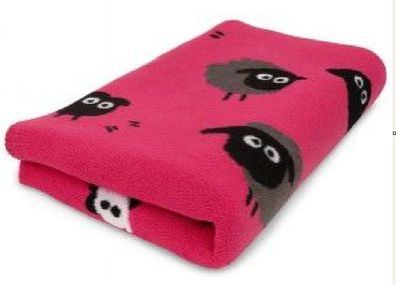 Vet Bed Hundedecke Hundebett Schlafplatz 150 x 100 cm Schaf kirsche