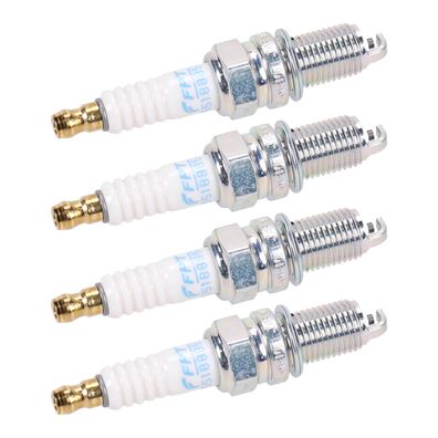 Original Zündkerzen NGK 4er-Set für Fiat Alfa Romeo 55188857 DCPR7E-N-10