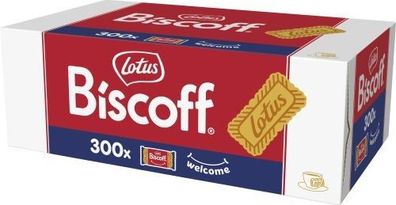 Lotus Biscoff Welcome Gebäck 300 Stück  (1,88 kg)