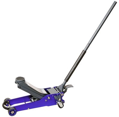 2t Rangierwagenheber, superflach, 90mm-460mm+Fußpedal+Doppelkolben, 02067