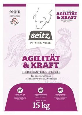 Hunde Trockenfutter Premium Vital "Agilität & Kraft"