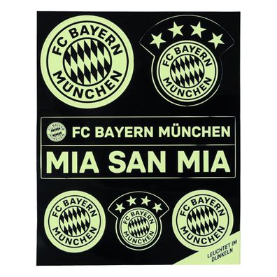 FC Bayern München Auto Aufkleber Set 3D Schriftzug