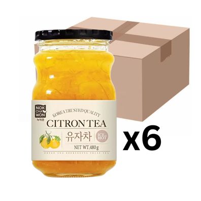 6er-Pack Nokchawon Yuja Yuzu Tee 480g
