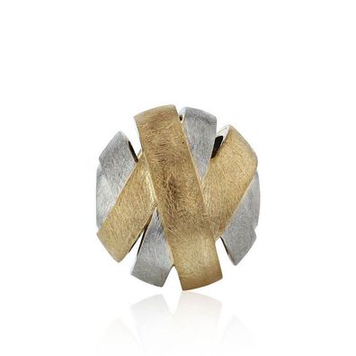 Luna-Pearls - 656.1069 - Schliesse - Damen - 925er Silber vergoldet - 14mm