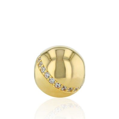 Luna-Pearls - 667.0105 - Schliesse - Damen - 925er Silber vergoldet - Zirkonia