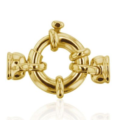 Luna-Pearls - 605.1277 - Schliesse - Damen - 585GG - 16mm