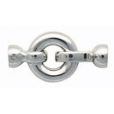 Luna-Pearls - 605.1568 - Schliesse - Damen - 585WG - 14mm