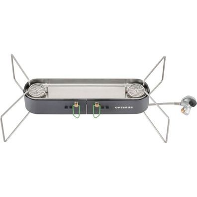 Optimus - OPT8021584 - Campingkocher - Gemini II - grau