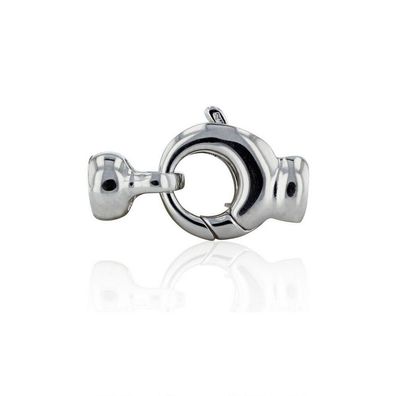 Luna-Pearls - 606.0748 - Schliesse - Damen - 925er Silber rhodiniert - 9mm