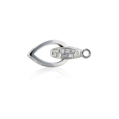 Luna-Pearls - 600.1892 - Schliesse - Damen - 585WG - mit Brillanten - 8mm