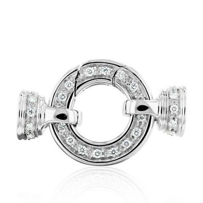 Luna-Pearls - 600.1639 - Schliesse - Damen - 750WG - BrillantH/SI0,302ct. - 16mm