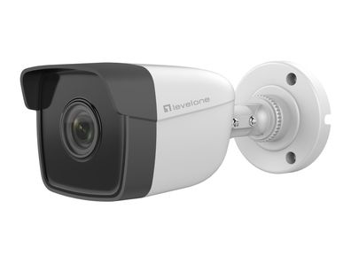 LevelOne GEMINI Feste IP-Netzwerk-Kamera - 2 Megapixel - H.265 - 802.3af PoE - IR-LED