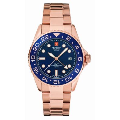 Swiss Alpine Military - 7052.1165 - Armbanduhr - Herren - Quarz - Master Diver GMT