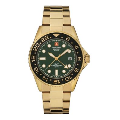 Swiss Alpine Military - 7052.1114 - Armbanduhr - Herren - Quarz - Master Diver GMT