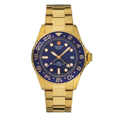 Swiss Alpine Military - 7052.1115 - Armbanduhr - Herren - Quarz - Master Diver GMT