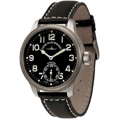 Zeno-Watch - Armbanduhr - Herren - Chronograph - Oversized Pilot - 8558-6-a1