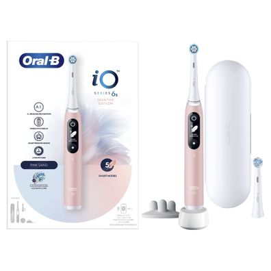 Oral-B iO 6S - Erwachsener - Vibrierende Zahnbürste - Tägliche Pflege - Tiefenreinigu