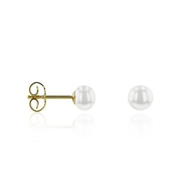 Luna-Pearls - 311.0327 - Ohrstecker - Damen - 585GG - Süßwasser-Zuchtperle