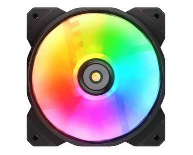 COUGAR Gaming CF-MHP12HB3-RGB Computergehäuse Luftkühlung 12 cm Schwarz - Weiß 3 Stüc