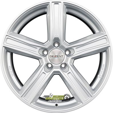Dezent KG silver 9x18 ET66 - LK5/112 ML66.6 Felge Alu
