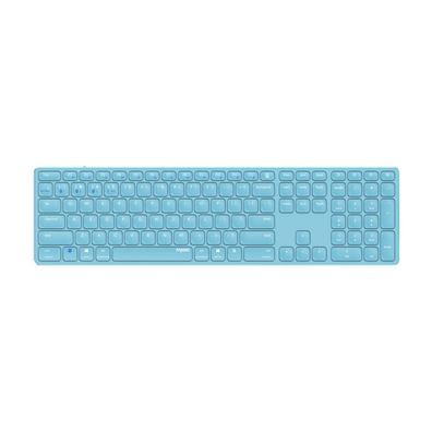Rapoo E9800M Tastatur RF Wireless + Bluetooth QWERTZ Deutsch Blau (00220286)