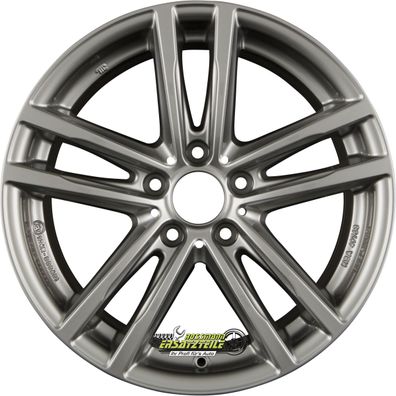 Rial X12 metal-grey 9x19 ET42 - LK5/112 ML66.5 Felge Alu