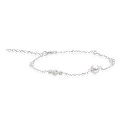 Luna-Pearls - 104.0692 - Armband - Damen - 925er Silber rhodiniert - 19cm