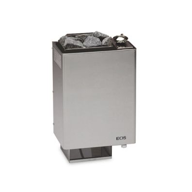 Eos Bi-O Mini W 3 kW Combi Saunaofen mit Verdampfer Wandofen Edelstahl