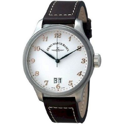 Zeno-Watch - Armbanduhr - Herren - Chrono - Oversized Retro - 4268-7003BQ-f2