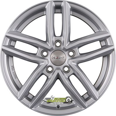 Dezent TR silver 7.5x17 ET41 - LK5/112 ML66.6 Felge Alu