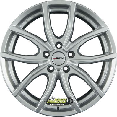 Autec Typ VN - Vidron brillantsilber 7x17 ET43 - LK5/112 ML57.1 Felge Alu