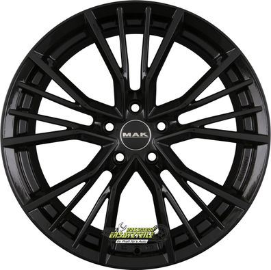 Mak Union gloss black 8x18 ET45 - LK5/112 ML57.1 Felge Alu
