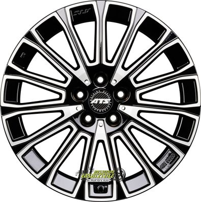 ATS Obsession diamant-schwarz frontpoliert 8x19 ET45.1 - LK5/112 ML57.1 Felge Alu