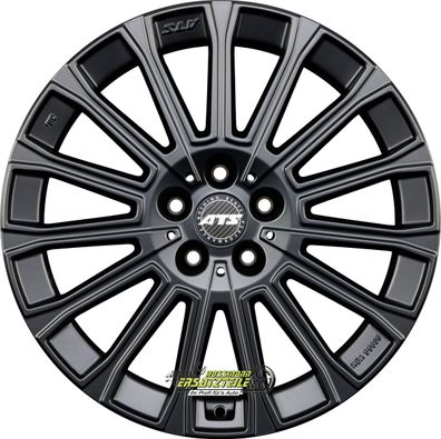 ATS Obsession matt black 8.5x18 ET52.1 - LK5/112 ML66.6 Felge Alu