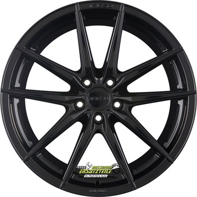 Arceo Wheels Monaco glossy black 9.5x19 ET45 - LK5/112 ML73.1 Felge Alu