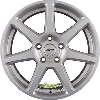 4x Autec Typ TE - Tallin ECE brillantsilber lackiert 7x16 ET48 - LK5/112 ML57.1