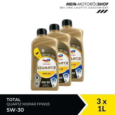 Total Quartz Mopar FPW03 5W-30 3x1 Liter