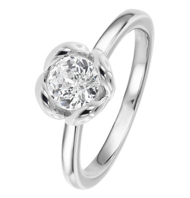 Viventy Schmuck Damenring 925 Silber Rosebush Verlobungsring Zirkonia 783376